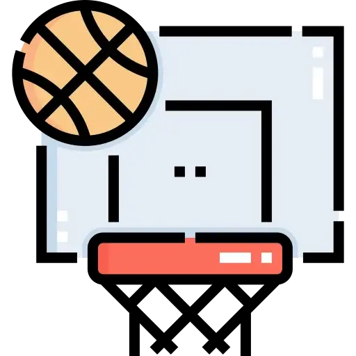 Basketball court at Green Orchid Township